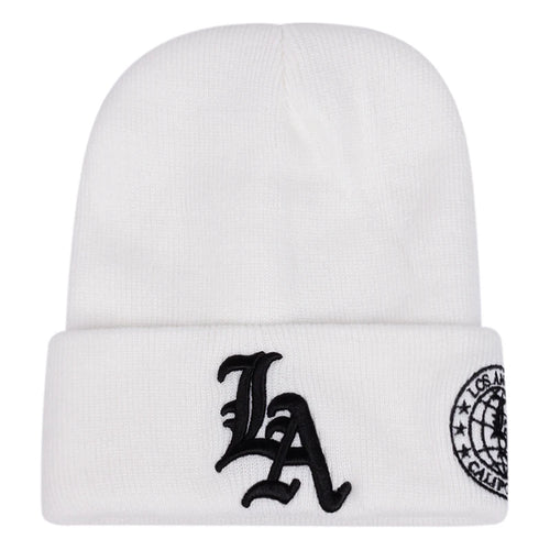 Moda chapéu de malha carta la terra bordado hip-hop chapéu gorros chapéu masculino feminino